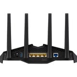 ASUS RT-AX82U router inalámbrico Gigabit Ethernet Doble banda (2,4 GHz / 5 GHz) Negro negro, Wi-Fi 6 (802.11ax), Doble banda (2,4 GHz / 5 GHz), Ethernet, Negro, Router de sobremesa