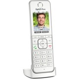 AVM FRITZ!Fon C6 Teléfono DECT Identificador de llamadas Blanco, Unidad móvil blanco, Teléfono DECT, Altavoz, 300 entradas, Identificador de llamadas, Blanco