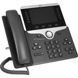 Cisco 8841 teléfono IP Negro, Plata, Teléfono VoIP negro, Teléfono IP, Negro, Plata, Terminal con conexión por cable, Escritorio/pared, Digital, 12,7 cm (5")