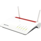 FRITZ! FRITZ!Box 6890 LTE, Router WIRELESS LTE Box 6890 LTE, Wi-Fi 5 (802.11ac), Doble banda (2,4 GHz / 5 GHz), Ethernet, 3G, Negro, Rojo, Blanco, Router de sobremesa