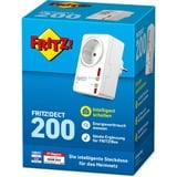 FRITZ! FRITZ!DECT 200, DE, Enchufe blanco/Rojo, DECT 200, DE, Programador eléctrico diario/semanal, Blanco, Plástico, 1999/5/EG R&TTE-Richtlinie: 2009/125/EG EU-Richtlinie:, 230 V, 50 Hz