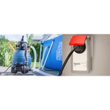 FRITZ! FRITZ!DECT 210, Adaptador de enchufe blanco/Rojo, DECT 210, Interior / exterior, Blanco, IP44, Corriente, Tensión, kW, Digital, Inalámbrico