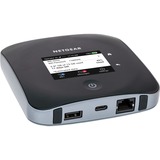 Netgear AIRCARD MOBILE ROUTER Router de red móvil Router de red móvil, Negro, Portátil, LCD, 6,1 cm (2.4"), Gigabit Ethernet