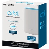 Netgear LBR20 router inalámbrico Gigabit Ethernet Doble banda (2,4 GHz / 5 GHz) 4G Blanco blanco, Wi-Fi 5 (802.11ac), Doble banda (2,4 GHz / 5 GHz), Ethernet, 3G, Blanco, Repetidor de red