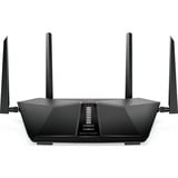 Netgear Nighthawk AX5400 router inalámbrico Gigabit Ethernet Doble banda (2,4 GHz / 5 GHz) Negro negro, Wi-Fi 6 (802.11ax), Doble banda (2,4 GHz / 5 GHz), Ethernet, Negro, Router de sobremesa
