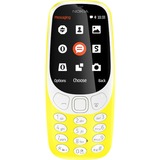 Nokia 3310 6,1 cm (2.4") Amarillo Característica del teléfono, Móvil amarillo, Barra, SIM doble, 6,1 cm (2.4"), 2 MP, 1200 mAh, Amarillo