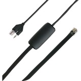 Plantronics 37818-11 auricular / audífono accesorio Cable negro, Cable, Negro