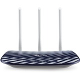 TP-Link AC750 router inalámbrico Ethernet rápido Doble banda (2,4 GHz / 5 GHz) Negro, Blanco Wi-Fi 5 (802.11ac), Doble banda (2,4 GHz / 5 GHz), Ethernet, Negro, Blanco, Router de sobremesa