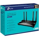 TP-Link Archer AX10 router inalámbrico Gigabit Ethernet Doble banda (2,4 GHz / 5 GHz) Negro negro, Wi-Fi 6 (802.11ax), Doble banda (2,4 GHz / 5 GHz), Ethernet, Negro, Router de sobremesa