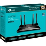 TP-Link Archer AX50 router inalámbrico Gigabit Ethernet Doble banda (2,4 GHz / 5 GHz) 4G Negro negro, Wi-Fi 6 (802.11ax), Doble banda (2,4 GHz / 5 GHz), Ethernet, 4G, Negro, Router de sobremesa