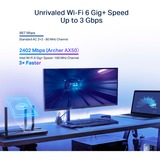 TP-Link Archer AX50 router inalámbrico Gigabit Ethernet Doble banda (2,4 GHz / 5 GHz) 4G Negro negro, Wi-Fi 6 (802.11ax), Doble banda (2,4 GHz / 5 GHz), Ethernet, 4G, Negro, Router de sobremesa