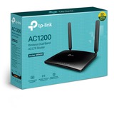 TP-Link Archer MR400 router inalámbrico Ethernet rápido Doble banda (2,4 GHz / 5 GHz) 4G Negro, Router WIRELESS LTE Wi-Fi 5 (802.11ac), Doble banda (2,4 GHz / 5 GHz), Ethernet, 3G, Negro, Router de sobremesa