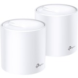 TP-Link DECO X60(2-PACK) sistema Wi-Fi Mesh (Wi-Fi en malla) Doble banda (2,4 GHz / 5 GHz) Wi-Fi 6 (802.11ax) Blanco Interno, Enrutador de malla blanco, Blanco, Interno, Poder, Estado, 0 - 40 °C, -40 - 70 °C, 10 - 90%