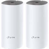 TP-Link Deco E4 (2-pack) Doble banda (2,4 GHz / 5 GHz) Wi-Fi 5 (802.11ac) Blanco, Gris Interno, Enrutador de malla blanco, Blanco, Gris, Interno, LAN, WLAN, 0 - 40 °C, -40 - 70 °C, 10 - 90%