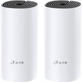 TP-Link Deco M4(2-pack) Doble banda (2,4 GHz / 5 GHz) Wi-Fi 5 (802.11ac) Blanco Interno, Enrutador de malla blanco, Blanco, Interno, LAN, Poder, WLAN, 0 - 40 °C, -40 - 70 °C, 10 - 90%