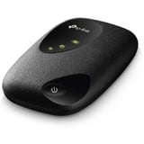 TP-Link M7200 router de telefonía/puerta de enlace/módem Router de red móvil, Router WIRELESS LTE negro, Router de red móvil, Negro, Portátil, 802.11b, 802.11g, Wi-Fi 4 (802.11n), 300 Mbit/s, 3G, 4G