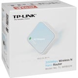 TP-Link TL-WR802N router inalámbrico Ethernet rápido Banda única (2,4 GHz) 4G Azul, Blanco Wi-Fi 4 (802.11n), Banda única (2,4 GHz), Ethernet, 4G, Azul, Blanco, Router de sobremesa