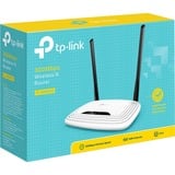 TP-Link TL-WR841N router inalámbrico Ethernet rápido Banda única (2,4 GHz) 4G Negro, Blanco blanco/Negro, Wi-Fi 4 (802.11n), Banda única (2,4 GHz), Ethernet, 4G, Negro, Blanco, Router de sobremesa, Minorista