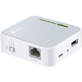 TP-Link TL-WR902AC router inalámbrico Ethernet rápido Doble banda (2,4 GHz / 5 GHz) 3G 4G Blanco blanco/Gris, Wi-Fi 5 (802.11ac), Doble banda (2,4 GHz / 5 GHz), Ethernet, 3G, Blanco, Enrutador portátil