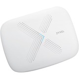 Zyxel MULTY X WSQ50 TRI-BAND router inalámbrico Gigabit Ethernet Doble banda (2,4 GHz / 5 GHz) 4G Blanco, Enrutador de malla blanco, Wi-Fi 4 (802.11n), Doble banda (2,4 GHz / 5 GHz), Ethernet, 4G, Blanco, Router de sobremesa
