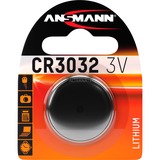 Ansmann 1516-0013 pila doméstica Batería de un solo uso CR3032 Litio Batería de un solo uso, CR3032, Litio, 3 V, 1 pieza(s), 550 mAh
