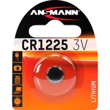 Ansmann 3V Lithium CR1225 Batería de un solo uso Litio Batería de un solo uso, Litio, 3 V, 1 pieza(s), Plata, Ampolla