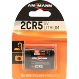Ansmann 5020032 pila doméstica Batería de un solo uso Litio Batería de un solo uso, Litio, 6 V, 2 pieza(s), Negro, -40 - 60 °C