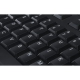 Dell KB522 teclado USB QWERTZ Alemán Negro negro, Completo (100%), USB, Interruptor de membrana, QWERTZ, Negro