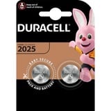 Duracell 2025 Batería de un solo uso CR2025 Litio Batería de un solo uso, CR2025, Litio, 3 V, 2 pieza(s), Plata