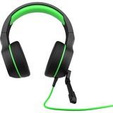 HP Pavilion Gaming Auriculares gaming Pavilion 400, Auriculares para gaming negro/Verde, Alámbrico, Juego, 20 - 20000 Hz, 300 g, Auriculares, Negro, Verde
