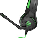 HP Pavilion Gaming Auriculares gaming Pavilion 400, Auriculares para gaming negro/Verde, Alámbrico, Juego, 20 - 20000 Hz, 300 g, Auriculares, Negro, Verde