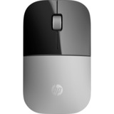 HP Ratón inalámbrico Z3700 plateado negro/Plateado, Ambidextro, Óptico, RF inalámbrico, 1200 DPI, Plata