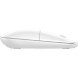 HP Ratón inalámbrico blanco Z3700 blanco, Ambidextro, Óptico, RF inalámbrico, 1200 DPI, Blanco
