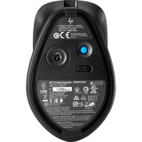 HP Ratón recargable ENVY 500 negro/Plateado, Ambidextro, Laser, RF inalámbrico, 1600 DPI, Negro, Gris