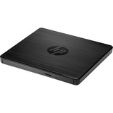 HP Unidad externa USB DVDRW, Regrabadora DVD externa negro, Negro, Bandeja, Sobremesa/Portátil, DVD Super Multi DL, USB 2.0, CD, DVD