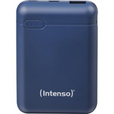 Intenso XS10000 Polímero de litio 10000 mAh Azul, Banco de potencia azul, 10000 mAh, Polímero de litio, Azul