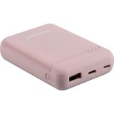 Intenso XS10000 Polímero de litio 10000 mAh Rosa, Banco de potencia rosa, 10000 mAh, Polímero de litio, Rosa