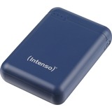 Intenso XS10000 batería externa Polímero de litio 10000 mAh Azul, Banco de potencia azul, Azul, Videocámara digital, Cámara digital, Mando de videoconsola, MP3/MP4, Teléfono..., Polímero de litio, 10000 mAh, USB, 5 V