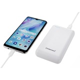 Intenso XS20000 Powerbank Zusatzakku LiPo 20000 mAh 7313552 Polímero de litio Blanco, Banco de potencia blanco, 20000 mAh, Polímero de litio, 3,7 V, Blanco