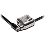 Kensington Cable MiniSaver para Ultrabook (1,8mts), Cerradura insertable 8mts), 1,8 m, Kensington, Llave, Llave plana, Acero al carbón, Negro