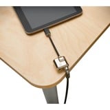 Kensington Cable MiniSaver para Ultrabook (1,8mts), Cerradura insertable 8mts), 1,8 m, Kensington, Llave, Llave plana, Acero al carbón, Negro