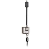 Kensington Cable MiniSaver para Ultrabook (1,8mts), Cerradura insertable 8mts), 1,8 m, Kensington, Llave, Llave plana, Acero al carbón, Negro