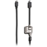 Kensington Candado móvil con llave MiniSaver, Cerradura insertable 1,8 m, Kensington, Llave, Acero al carbón, Negro
