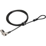 Kensington N17 cable antirrobo Negro 1 m, Cerradura de código negro, 1 m, Cerradura con combinación, Acero al carbón, Negro