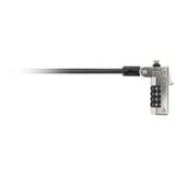 Kensington N17 cable antirrobo Negro 1 m, Cerradura de código negro, 1 m, Cerradura con combinación, Acero al carbón, Negro