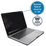Kensington Pantalla de privacidad magnética MP13 para MacBook Air 2018, MacBook Pro 13" 2016 2016/17/18/19 negro, MacBook Pro 13" 2016 2016/17/18/19, 33 cm (13"), Portátil, Filtro de privacidad para pantallas sin marco, Brillo/mate, Antideslumbrante, Antimicrobiano, Antirreflectante, 42 g