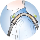 Kensington Trolley Contour para portátil 17'' negro, Carretilla negro, Maletín con ruedas, 43,2 cm (17"), Tirante para hombro, 3,12 kg