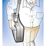 Kensington Trolley Contour para portátil 17'' negro, Carretilla negro, Maletín con ruedas, 43,2 cm (17"), Tirante para hombro, 3,12 kg