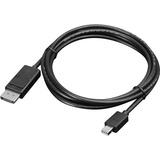 Lenovo 0B47091 cable DisplayPort 2 m mini DisplayPort Negro negro, 2 m, mini DisplayPort, DisplayPort, Macho, Macho, Negro