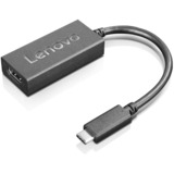 Lenovo 4X90R61022 adaptador de cable de vídeo 0,24 m USB Tipo C HDMI tipo A (Estándar) Negro negro, 0,24 m, USB Tipo C, HDMI tipo A (Estándar), Macho, Macho, Derecho